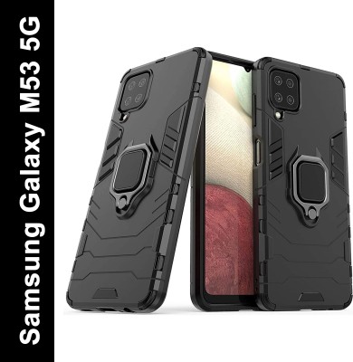 KWINE CASE Back Cover for Samsung Galaxy M53 5G(Black, Shock Proof, Pack of: 1)