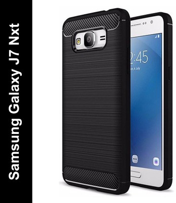 Zapcase Back Cover for Samsung Galaxy J7, Samsung Galaxy J7 Nxt(Black, Grip Case, Silicon, Pack of: 1)
