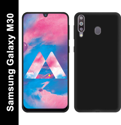 CEDO XPRO Back Cover for Samsung Galaxy M30(Black, Dual Protection, Silicon, Pack of: 1)