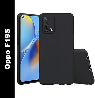 Wellchoice Back Cover for Oppo F19S(Black, Grip Case, Pack of: 1)