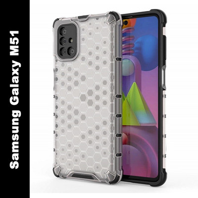 Cover Alive Back Cover for Samsung Galaxy M51(Transparent, Shock Proof, Pack of: 1)