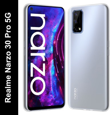 Flipkart SmartBuy Back Cover for Realme Narzo 30 Pro 5G(Transparent, Grip Case, Silicon, Pack of: 1)