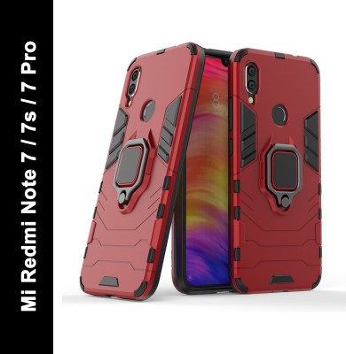 BOZTI Back Cover for Mi Redmi Note 7 Pro, Mi Redmi Note 7s, Mi Redmi Note 7(Red, Rugged Armor, Pack of: 1)