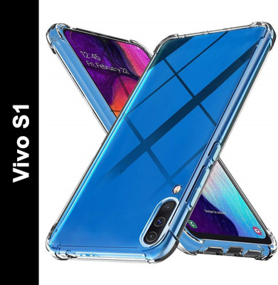 COVERNEW Back Cover for Vivo S1 - vivo 1907(Transparent, Grip Case, Pack of: 1)