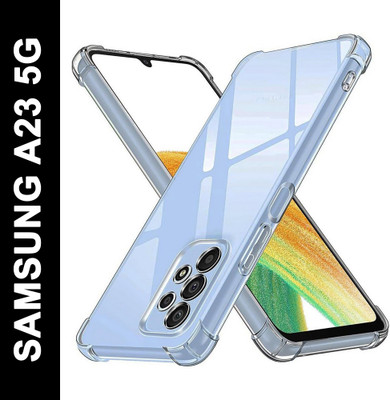 NewSelect Back Cover for SAMSUNG A23 5G(Transparent, Grip Case, Pack of: 1)