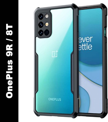 Juberous Back Cover for OnePlus 8T, OnePlus 9R(Black, Shock Proof, Pack of: 1)