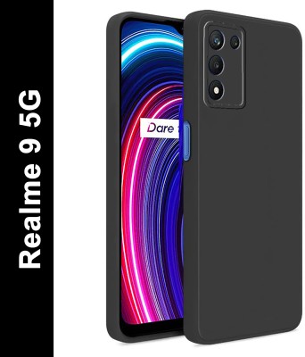 VISHZONE Back Cover for Realme 9 5G Speed Edition,SE(Black, Grip Case, Silicon, Pack of: 1)