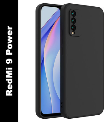 KartV Back Cover for Mi Redmi 9 Power, Redmi 9 Power(Black, Camera Bump Protector, Pack of: 1)