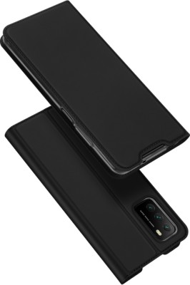 CONNECTPOINT Wallet Case Cover for Redmi Note 9 4G(Black, Shock Proof, Pack of: 1)