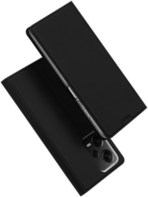 Helix Flip Cover for Redmi Note 12 Pro Plus/Pro+(Black, Hard Case, Pack of: 1)