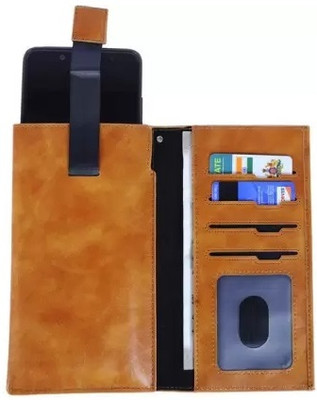 CONNECTPOINT Pouch for Oppo A78 4G(Brown, Pack of: 1)