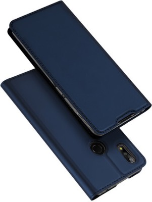 Elica Flip Cover for Asus Zenfone Max Pro M1(Blue, Shock Proof, Pack of: 1)