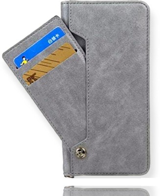 Trounce Wallet Case Cover for Vivo V29 Pro(Grey, Cases with Holder, Pack of: 1)