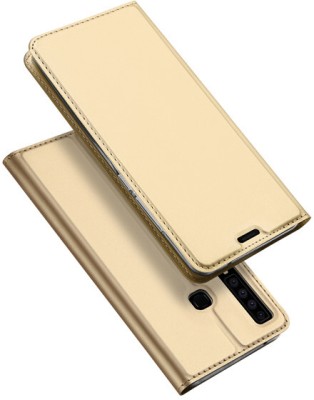 Helix Wallet Case Cover for Samsung Galaxy A9 (2018)(Gold, Shock Proof, Pack of: 1)