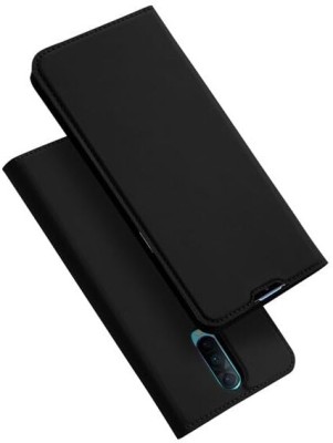 Elica Flip Cover for Oppo R17 Pro(Black, Shock Proof, Pack of: 1)