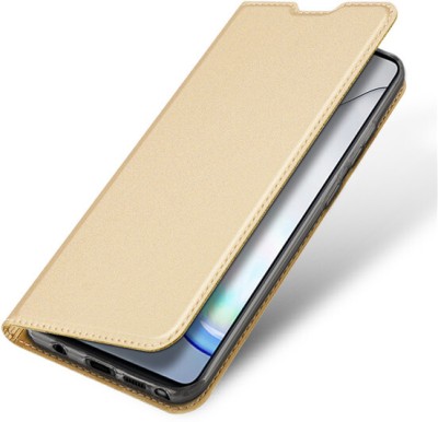 Elica Flip Cover for Mi Redmi Note 5 Pro(Gold, Hard Case, Pack of: 1)