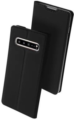 CONNECTPOINT Wallet Case Cover for Samsung Galaxy S10 5G(Black, Shock Proof, Pack of: 1)