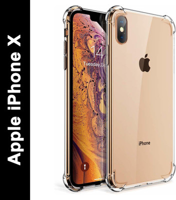 LOWCOST ASM Bumper Case for Apple iPhone X(Transparent, Dual Protection, Pack of: 1)