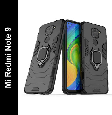 KWINE CASE Back Cover for Mi Redmi Note 9(Black, Shock Proof, Pack of: 1)