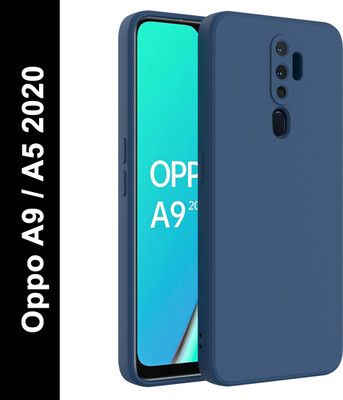 KartV Back Cover for Oppo A9 2020, Oppo A5 2020(Blue, Camera Bump Protector, Pack of: 1)