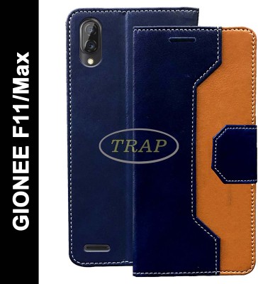 Trap Flip Cover for Gionee F11, Gionee Max(Multicolor, Cases with Holder, Pack of: 1)