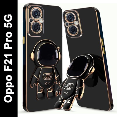 KARWAN Back Cover for OPPO F21 Pro 5G(Black, Shock Proof, Silicon, Pack of: 1)