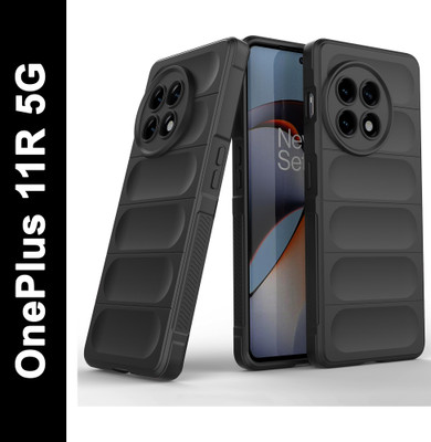 Zapcase Back Cover for OnePlus 11R 5G(Black, 3D Case, Silicon, Pack of: 1)