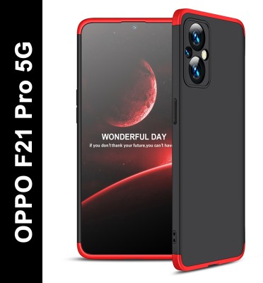 CaseWEB Back Cover for OPPO F21 Pro 5G(Red, Hard Case, Pack of: 1)