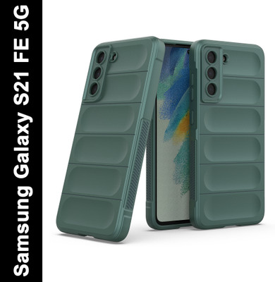 Zapcase Back Cover for Samsung Galaxy S21 FE 5G(Green, 3D Case, Silicon, Pack of: 1)