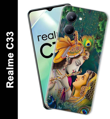 Fashionury Back Cover for realme C33(Multicolor, Grip Case, Silicon, Pack of: 1)