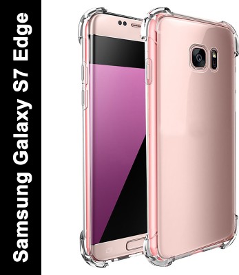 Spectacular ace Back Cover for Samsung Galaxy S7 Edge(Transparent, Shock Proof, Silicon, Pack of: 1)
