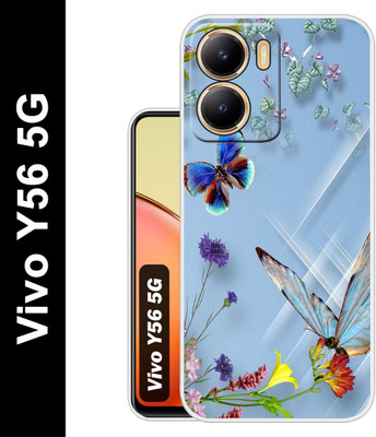 Case Club Back Cover for Vivo Y56 5G(Blue, Grip Case, Silicon, Pack of: 1)