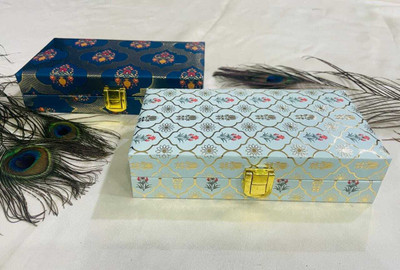 Pearlcardstudio SAGAN BOXES ( set of 2) Cash Box(1 Compartments)