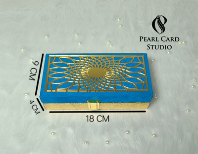 Pearlcardstudio Elegant Shagun Gift Boxes – Perfect for Gifting on Every Occasion Cash Box(1 Compartments)
