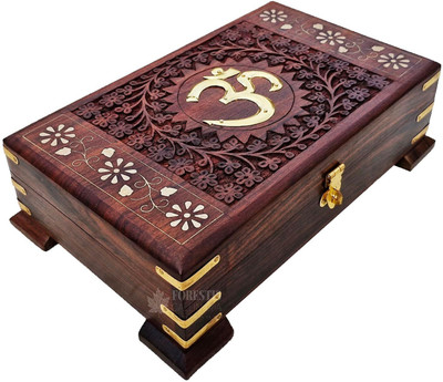 LEEUW DIER Jewelery Organizers(Brown, Rosewood)