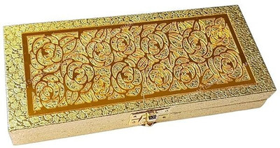 Bazaar Money Box Envelop Wedding, Gift Box Golden-Random-Design Cash Box(1 Compartments)