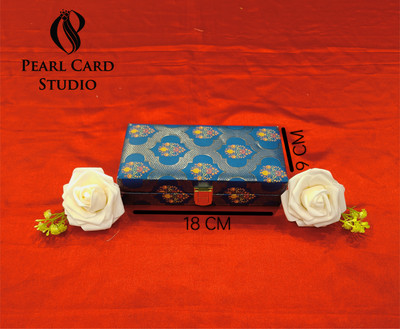 Pearlcardstudio Elegant Shagun Gift Boxes – Perfect for Gifting on Every Occasion (pack of 2) Cash Box(1 Compartments)