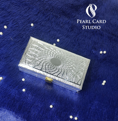 Pearlcardstudio Elegant Shagun Gift Boxes – Perfect for Gifting on Every Occasion Cash Box(1 Compartments)