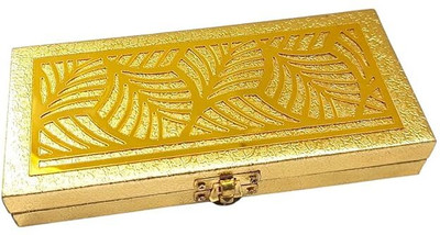 Geashna Multipurpose Cash, Jewellery & Money Envelope Box Cash Box(1 Compartments)