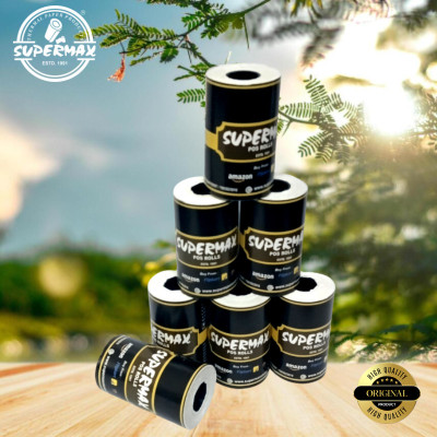Supermax Thermal Paper/POS Machine Rolls 3 Inch- 78mm X 30 Mt 55 GSM (Pack Of 20 Rolls) Thermal Cash Register Paper(20 cm x 24 cm)