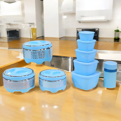voltra Voltra Cassrole With 5Containers include of mini container bottle Cook and Serve Casserole Set(1500 ml)