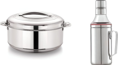 RADION ENTERPRISES CO 1 Pack of 2 Serve Casserole Set(3000 ml, 1000 ml)