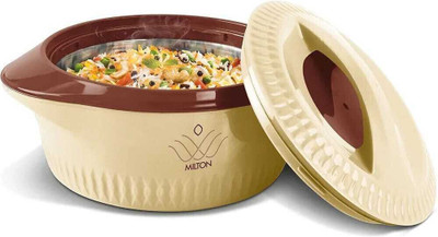 MILTON Royal 1500 Insulated Inner Stainless Steel Casserole Cook and Serve Casserole(1270 ml)