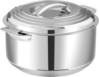 MITHALI Mithali ® Steel Double Insulated Hot Pot Thermoware Casserole Serve Casserole(3500 ml)