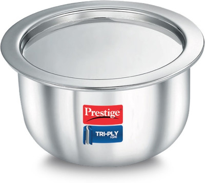 Prestige Tri-ply Tope 12 cm, 0.75 L Cook and Serve Casserole(750 ml)