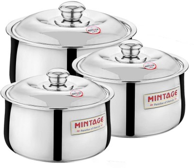 Mintage Hot Case (Harmony) Gift set Pack of 3 Serve Casserole Set(1500 ml, 2200 ml, 2700 ml)