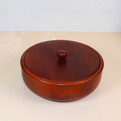 loosebucket loosebucket®The Woody Chapati Box, Casserole|Roti Box with Lid|Casserole Big Serve Casserole(2000 ml)