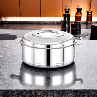 MITHALI Hot Rio Cassrole Cookware and Serve Cassrole112 Thermoware Casserole(3000 ml)