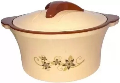 REGOLITH ENTERPRISES Inner Steel Insulated Casserole Hot Pot for Roti, Chapati Box Thermoware Casserole(2500 ml)