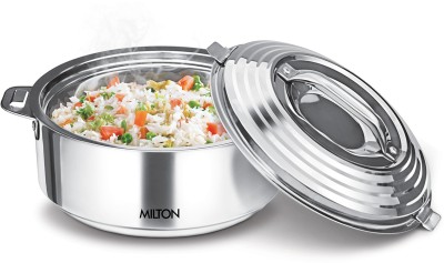 MILTON LUXURY STAINLESS STEEL THERMOWARE CASSEROLE Thermoware Casserole(2500 ml)